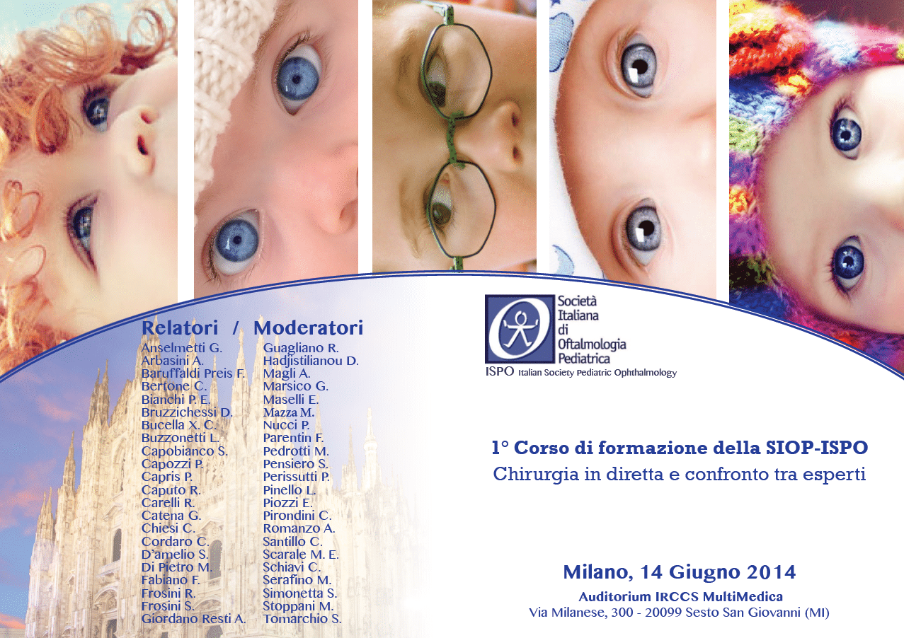 1° Corso Formazione SIOP-ISPO Milano
