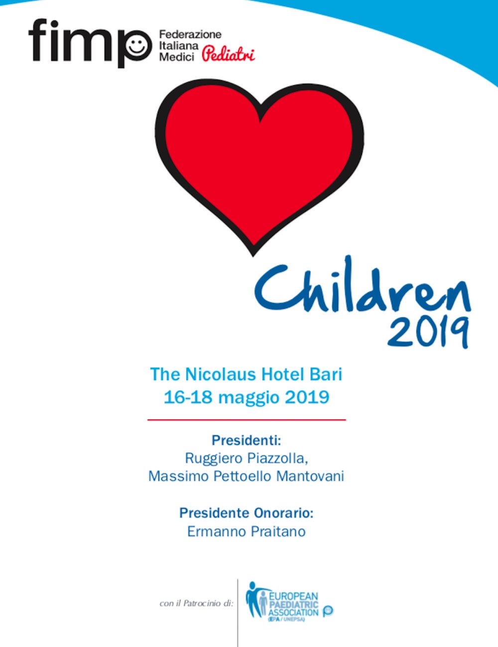 bambini 2019 immagine del congresso di bari